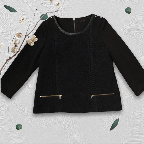 zishen Sweaters - Zishen Gypsy Black Top